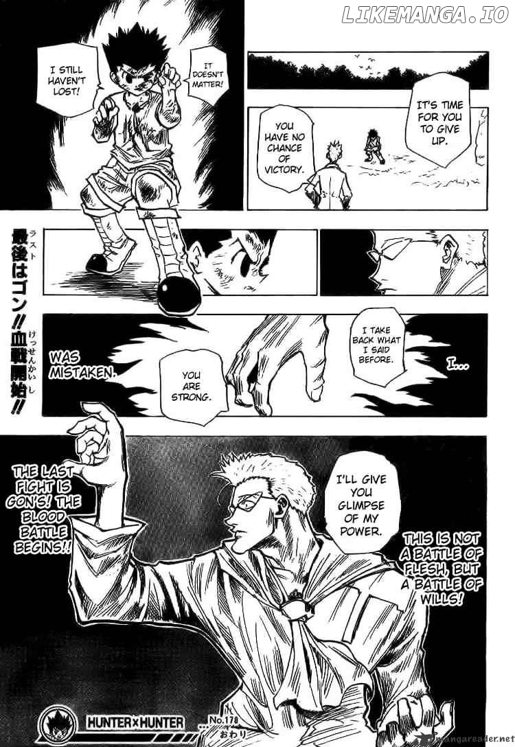 Hunter x Hunter, Chapter 178 image 15
